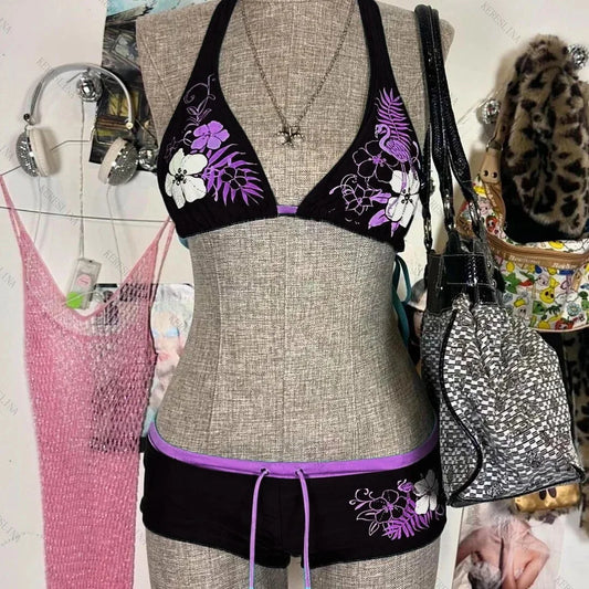 Split Bathing Suit Set