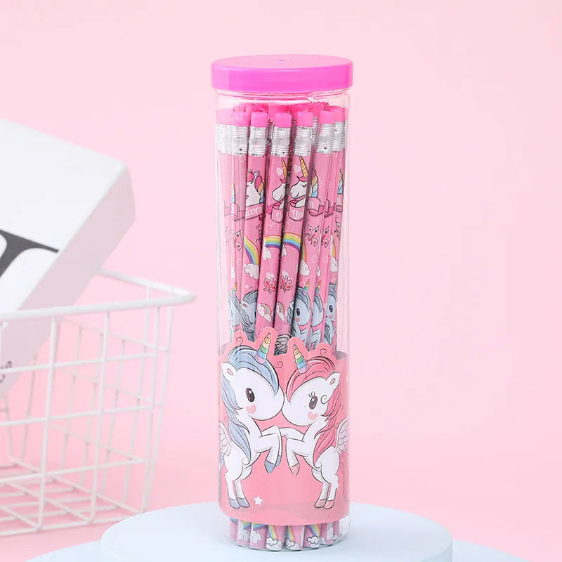 30Pcs/set Disney Pencil princess Stationery micky mouse Pencil Set Frozen Lovely School Supplies HB Pencil Holiday Gifts