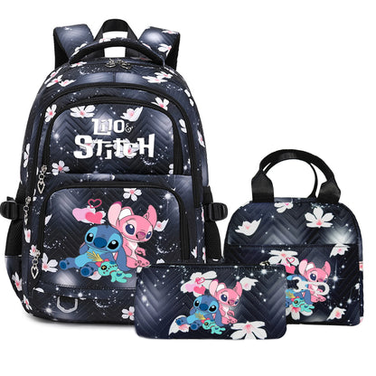 Disney Lilo & Stitch Waterproof Backpack – Perfect for Teens & Travel