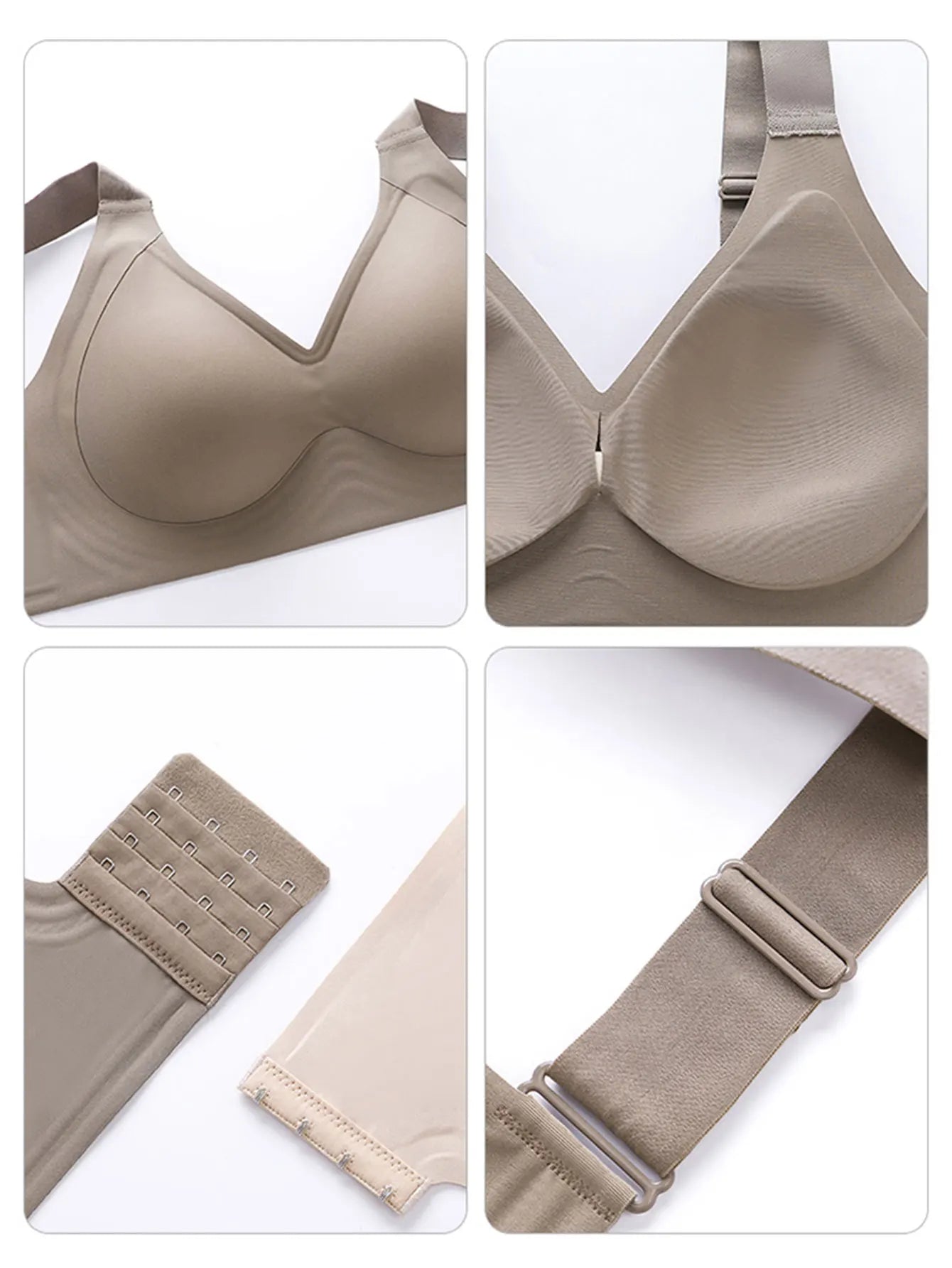 Big breasted sleeping bra for women 6XL without steel
