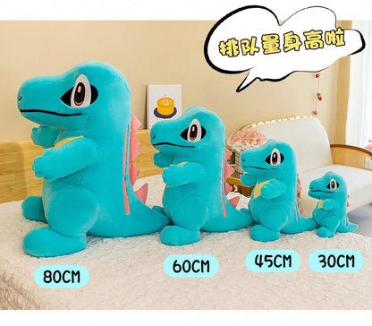 45cm Pokemon Small Saw Alligator Plush Toy Cute Cartoon Soft Stuffed Animal Pokemon Crocodile Doll Children's Doll Birthday Gift