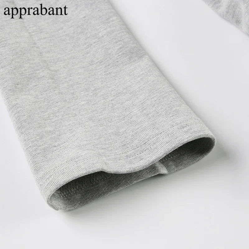 Drawstring High Waist Trousers Set