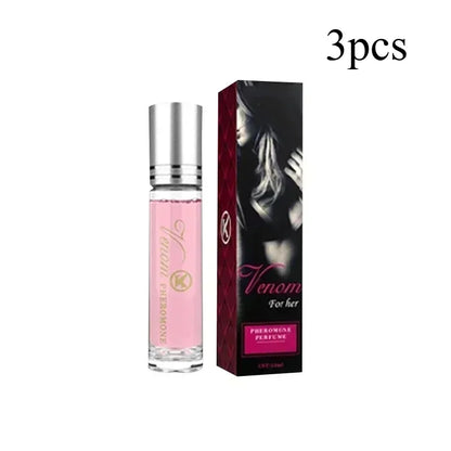 3pcs KAKOU Upgraded CARDIAC SIGNAL DANGEROUS LIAISONS Erotic REFRESH Pheromone Perfume Roller Ball Fragrance Spray for Men Women