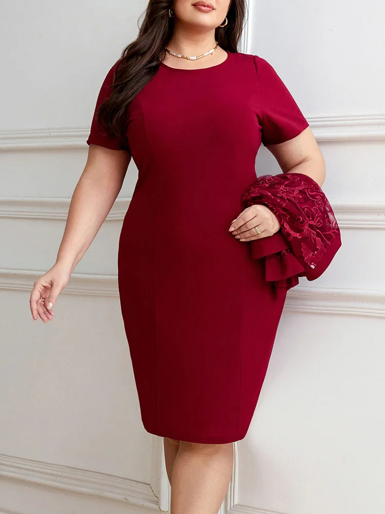 GIBSIE Plus Size Dress Sets