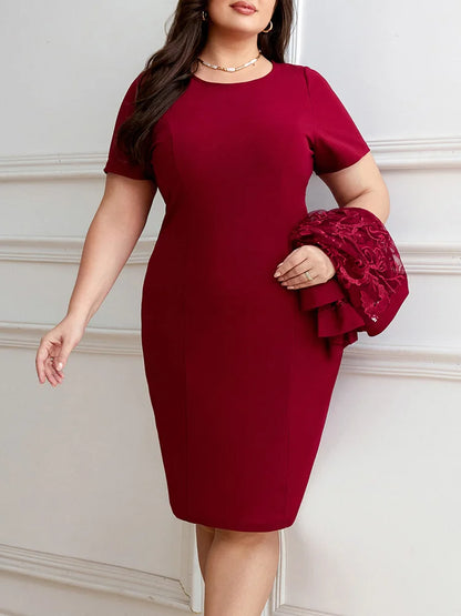 GIBSIE Plus Size Dress Sets