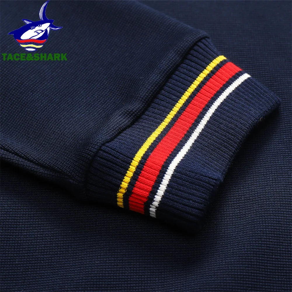 TACE&SHARK Casual Business Polo Shirt