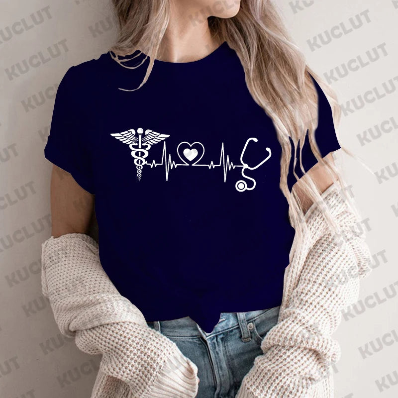 Heartbeat Nurse T-shirts