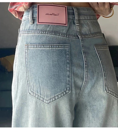 S-5XL Size Light Blue Jeans