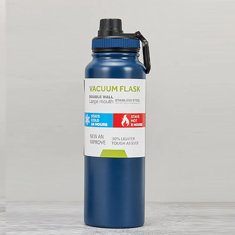 Stainless Steel Vacuum Flask – Car Thermal Cup for Hot & Cold Drinks