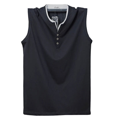 Mens Sleeveless Cotton Tank Top
