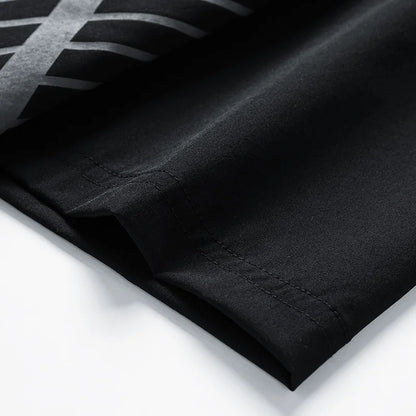 Men T Shirt Suit Shorts Tshirt Set