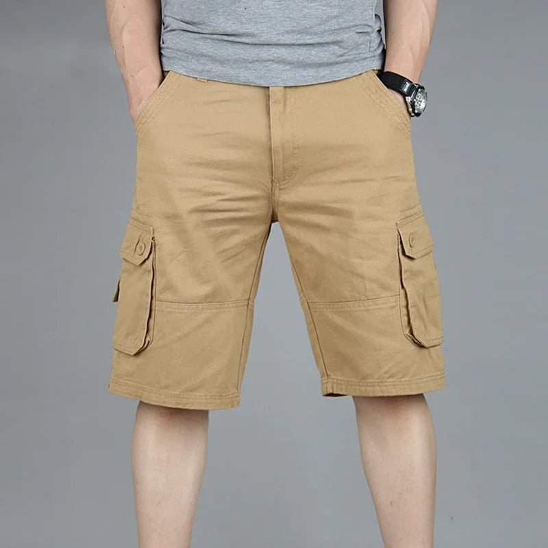 Cargo Shorts, Men Multi-Pocket Shorts