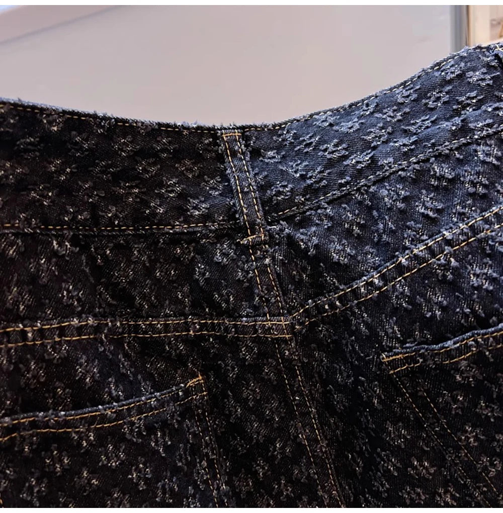 Black Denim Pants
