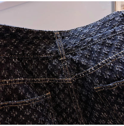 Black Denim Pants