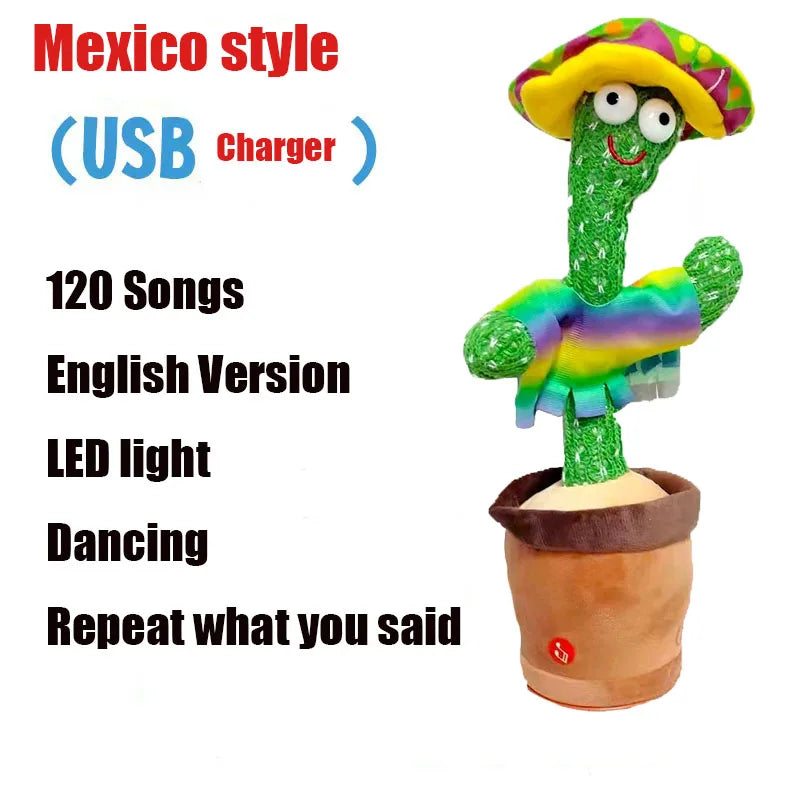 Dancing Cactus Talking Cactus Baby Toys