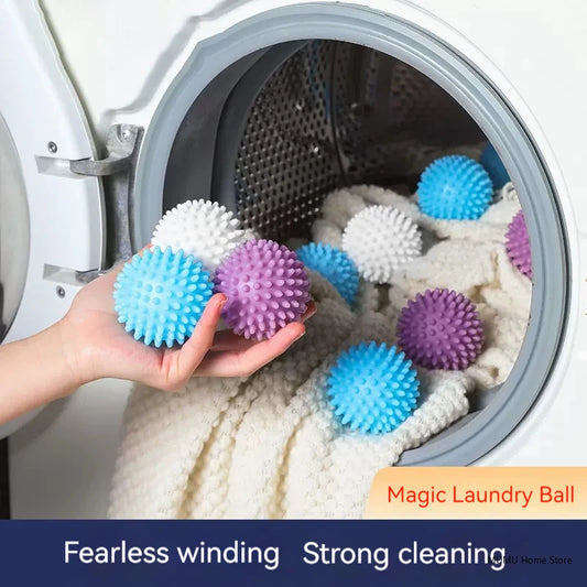 Reusable Laundry Balls – Fabric Softener Dryer Balls for Washing Machine