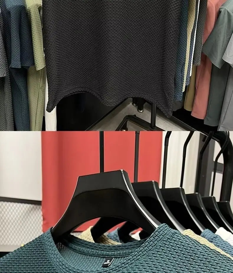 Mesh Ice Silk T-shirt