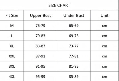 Women's Plus Size Seamless Bra Wide Adjustable Straps