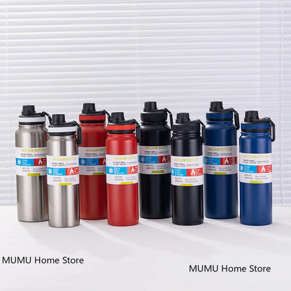 Stainless Steel Vacuum Flask – Car Thermal Cup for Hot & Cold Drinks