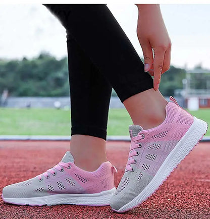 Women Sneakers Mix Color Gym Shoes