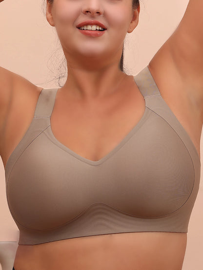 Big breasted sleeping bra for women 6XL without steel
