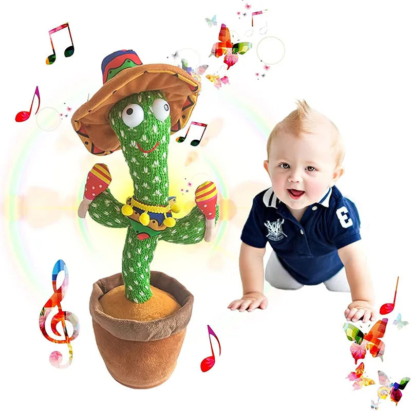 Dancing Cactus Talking Cactus Baby Toys