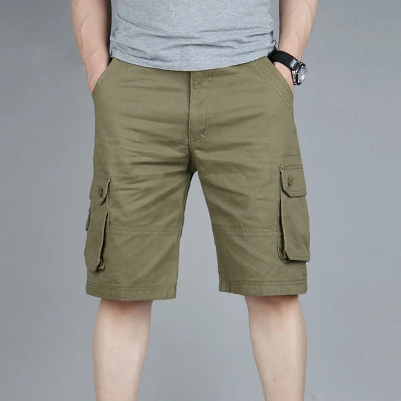 Cargo Shorts, Men Multi-Pocket Shorts
