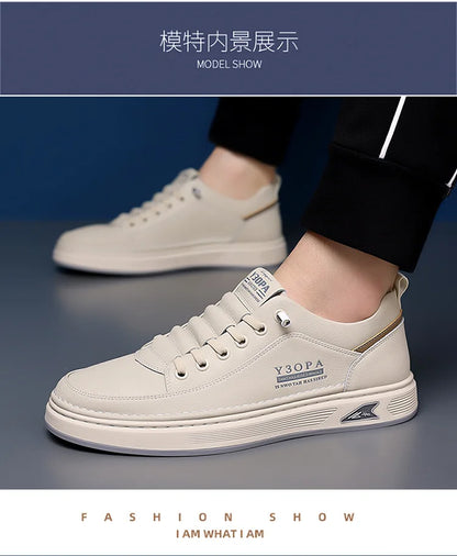 White Sneakers Men's T