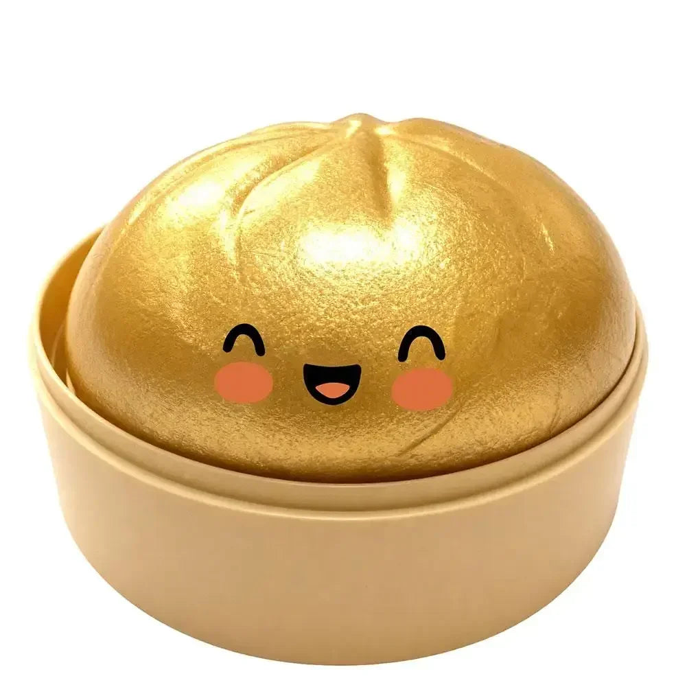 1pcs Party Time Realistic Steamed Bun Squeeze Toy