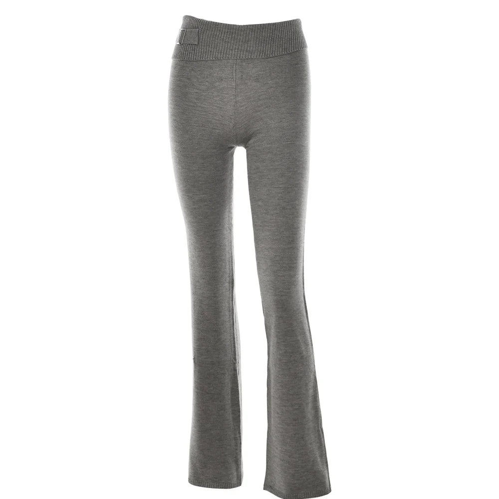 Apprabant Rib Knitted Two Piece Set