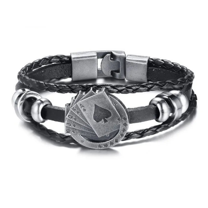 Woven Leather Bracelet