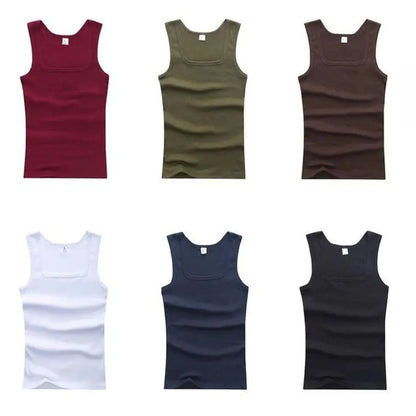 3pcs/lot Cotton Mens Tank Tops Sleeveless
