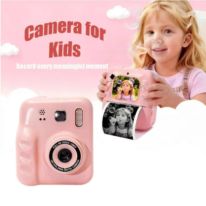 Children's Polaroid print camera