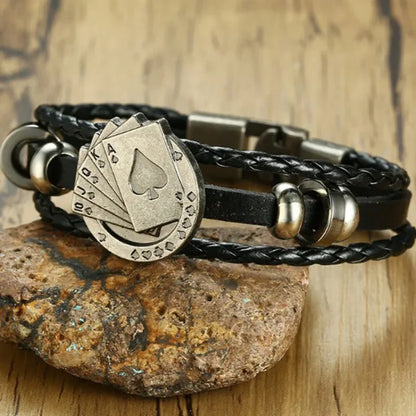 Woven Leather Bracelet