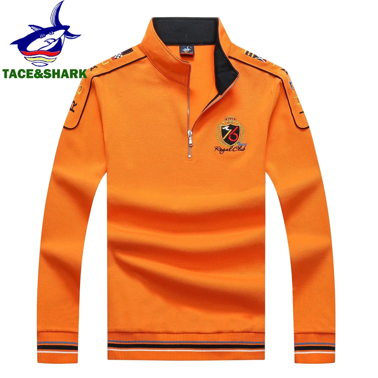 TACE&SHARK Casual Business Polo Shirt