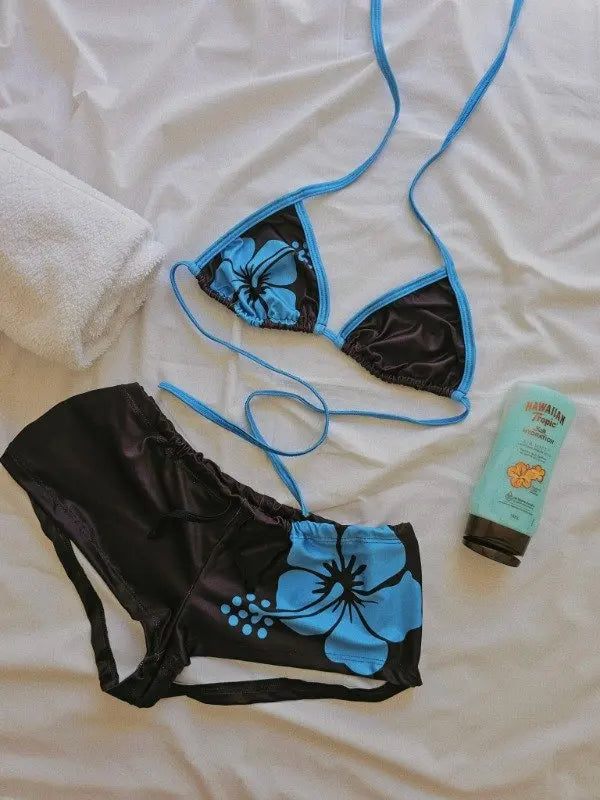 Split Bathing Suit Set