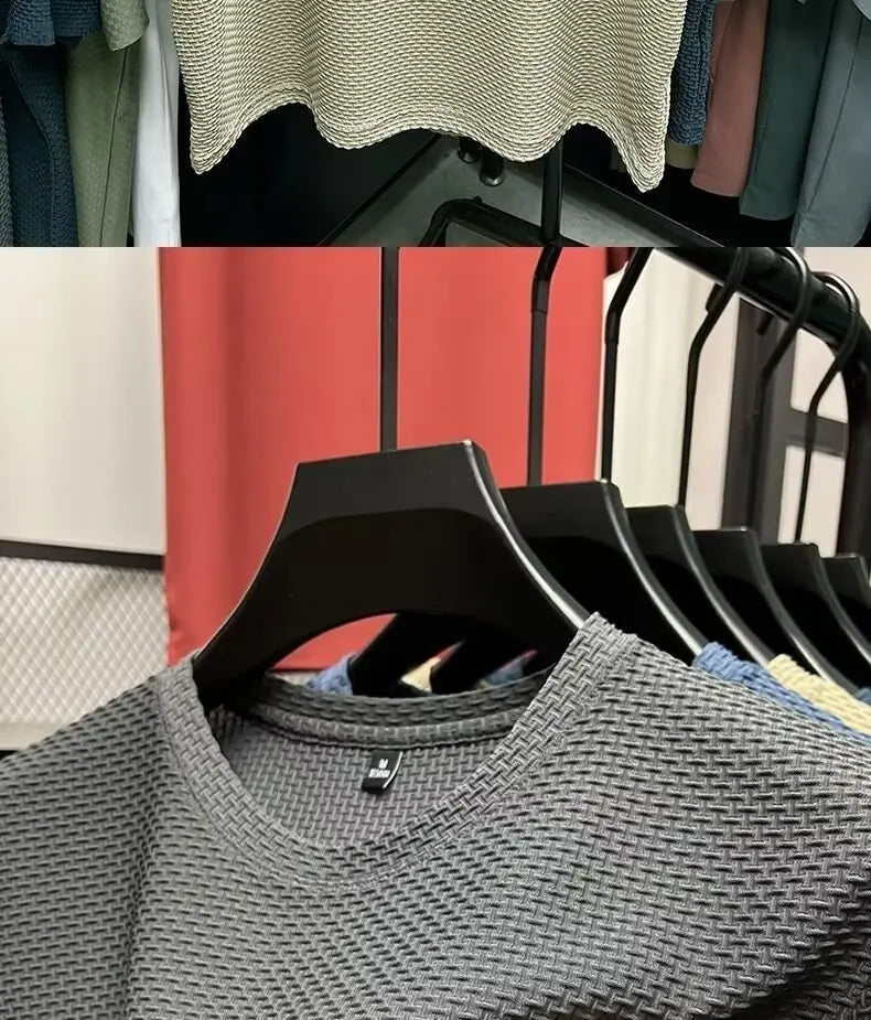 Mesh Ice Silk T-shirt