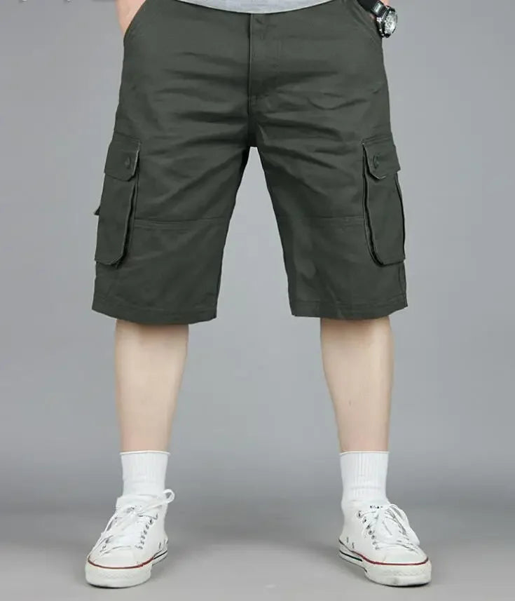 Cargo Shorts, Men Multi-Pocket Shorts