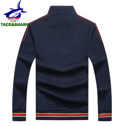TACE&SHARK Casual Business Polo Shirt