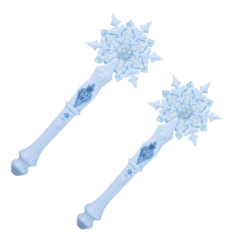 Light Up Princess Wand, Snowflake LED Magic Wand