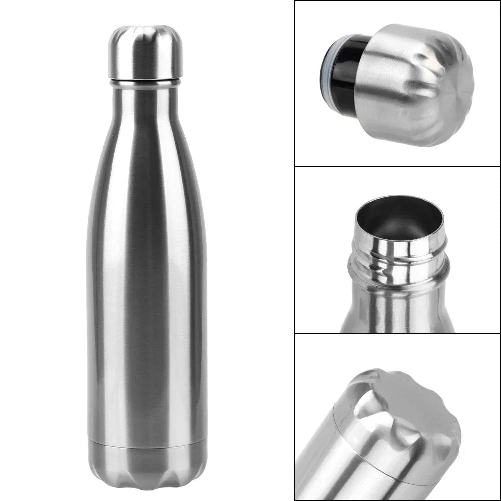 500ml Stainless Steel Water Bottle Cola Water Beer Thermos For Sport Bottles Double-Wall Insulated Vacuum Flask BPA Free Thermos