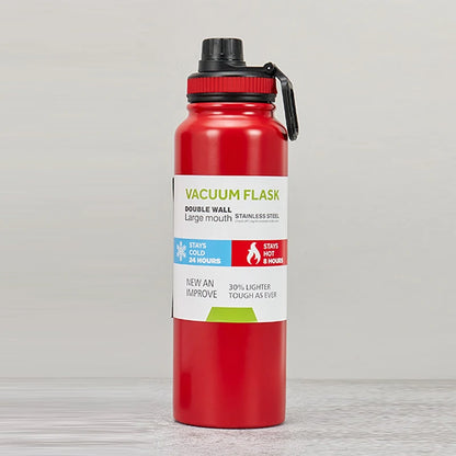 Stainless Steel Vacuum Flask – Car Thermal Cup for Hot & Cold Drinks