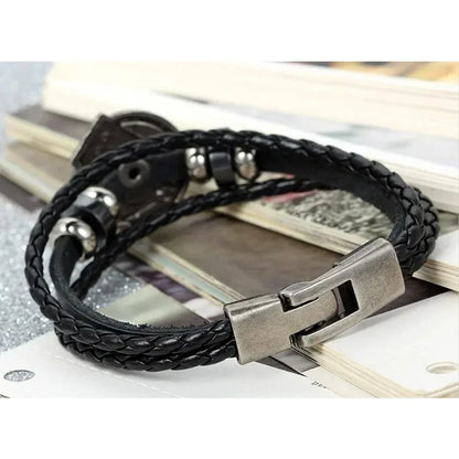Woven Leather Bracelet