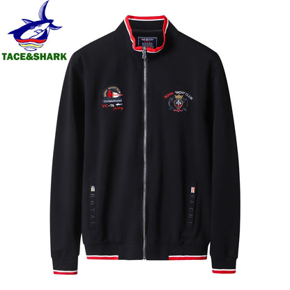 TACE&SHARK Casual White Military Jacket