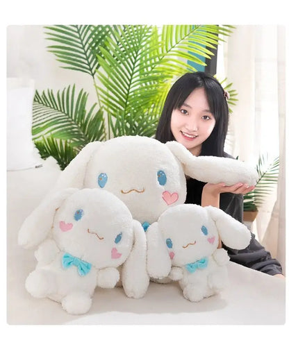 Cinnamoroll Plush Toys Cartoon Big Ear Dog Doll Little White Dog Toy Gives Best Friend Girl Sleep Pillow Decoration Plush Doll