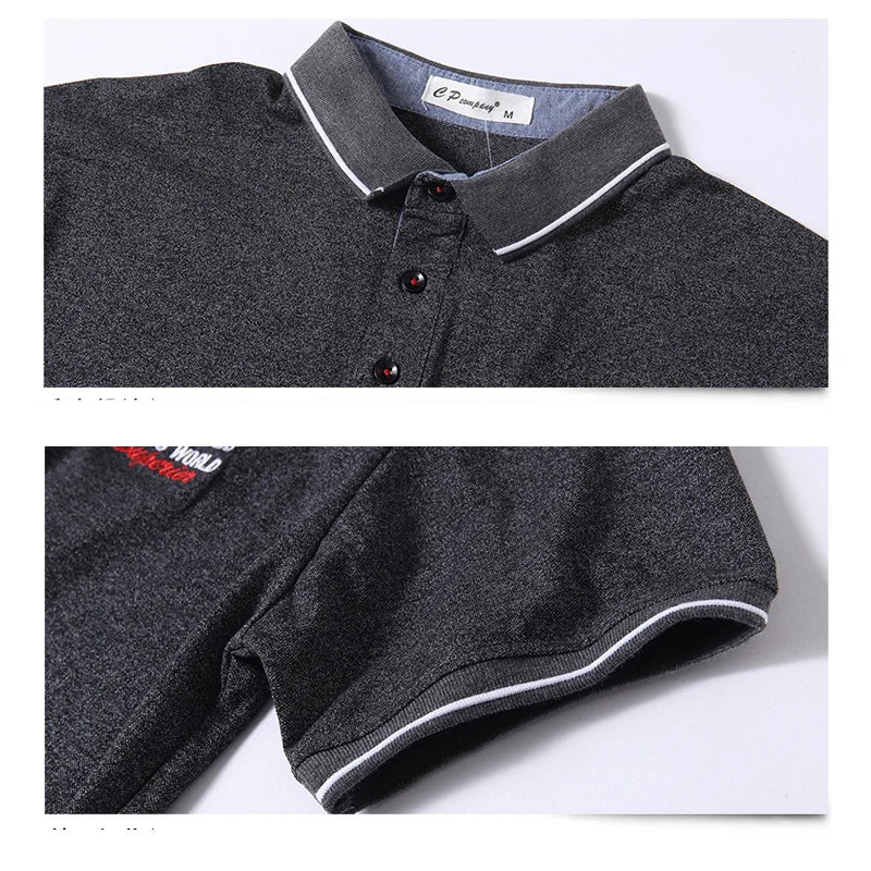 Purple Men Polo Shirt