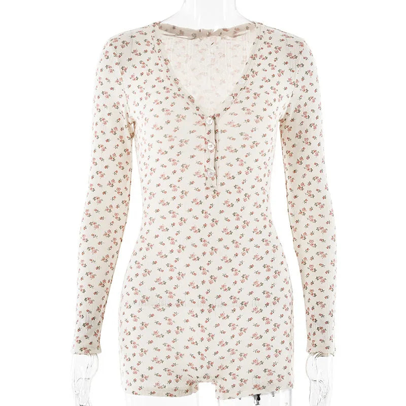 V Neck Button Half Cardigan High Waist Straight Pants