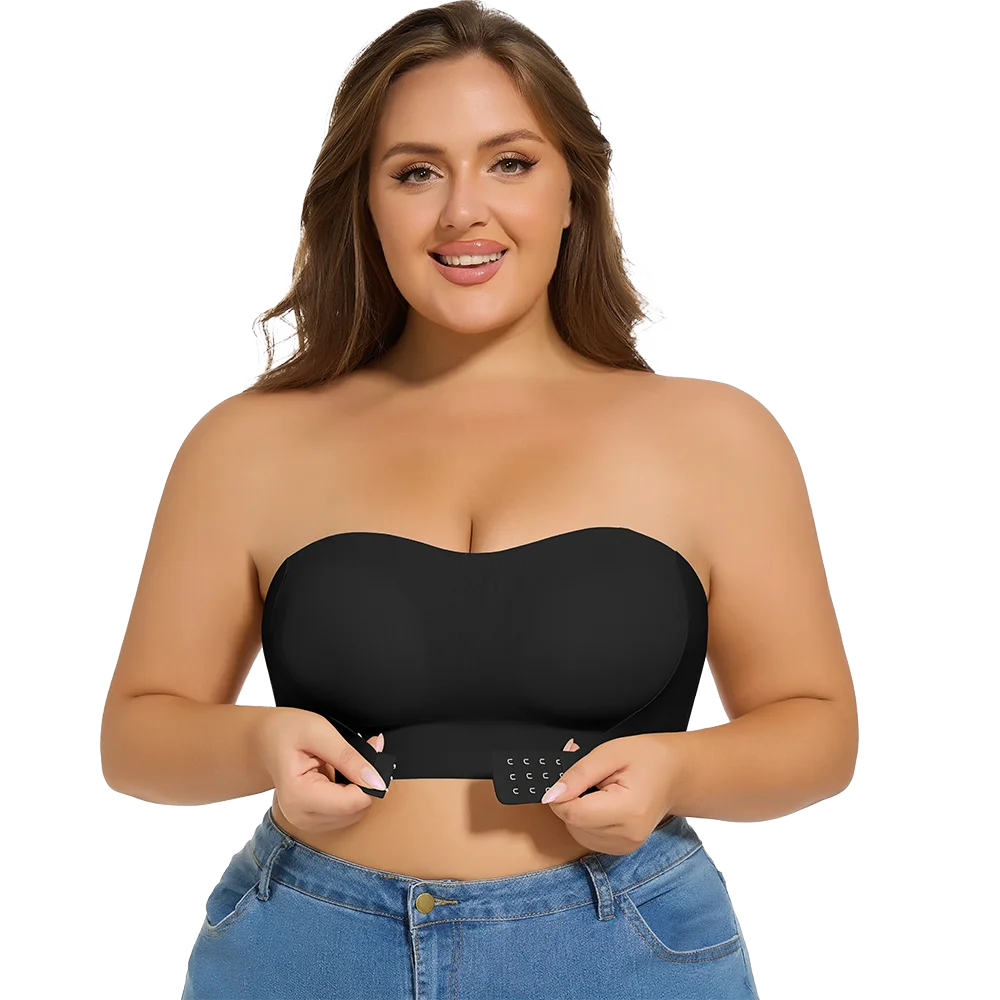 XL-4XL Women's Sexy Push-up Bra Wireless
