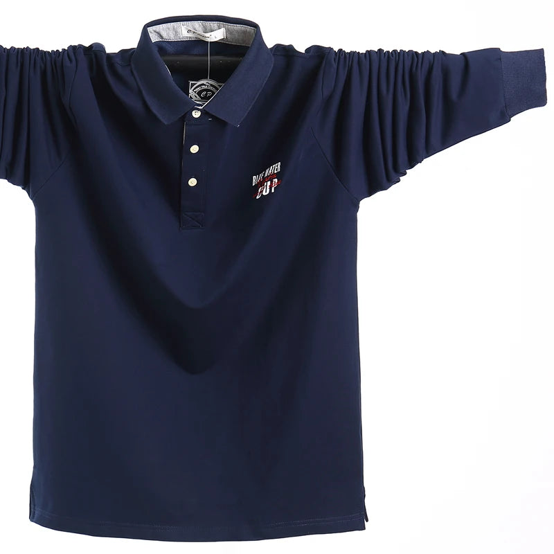 Men's Polo Shirt Long Sleeves