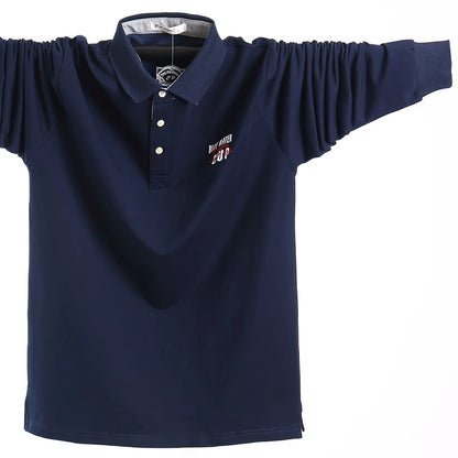 Men's Polo Shirt Long Sleeves